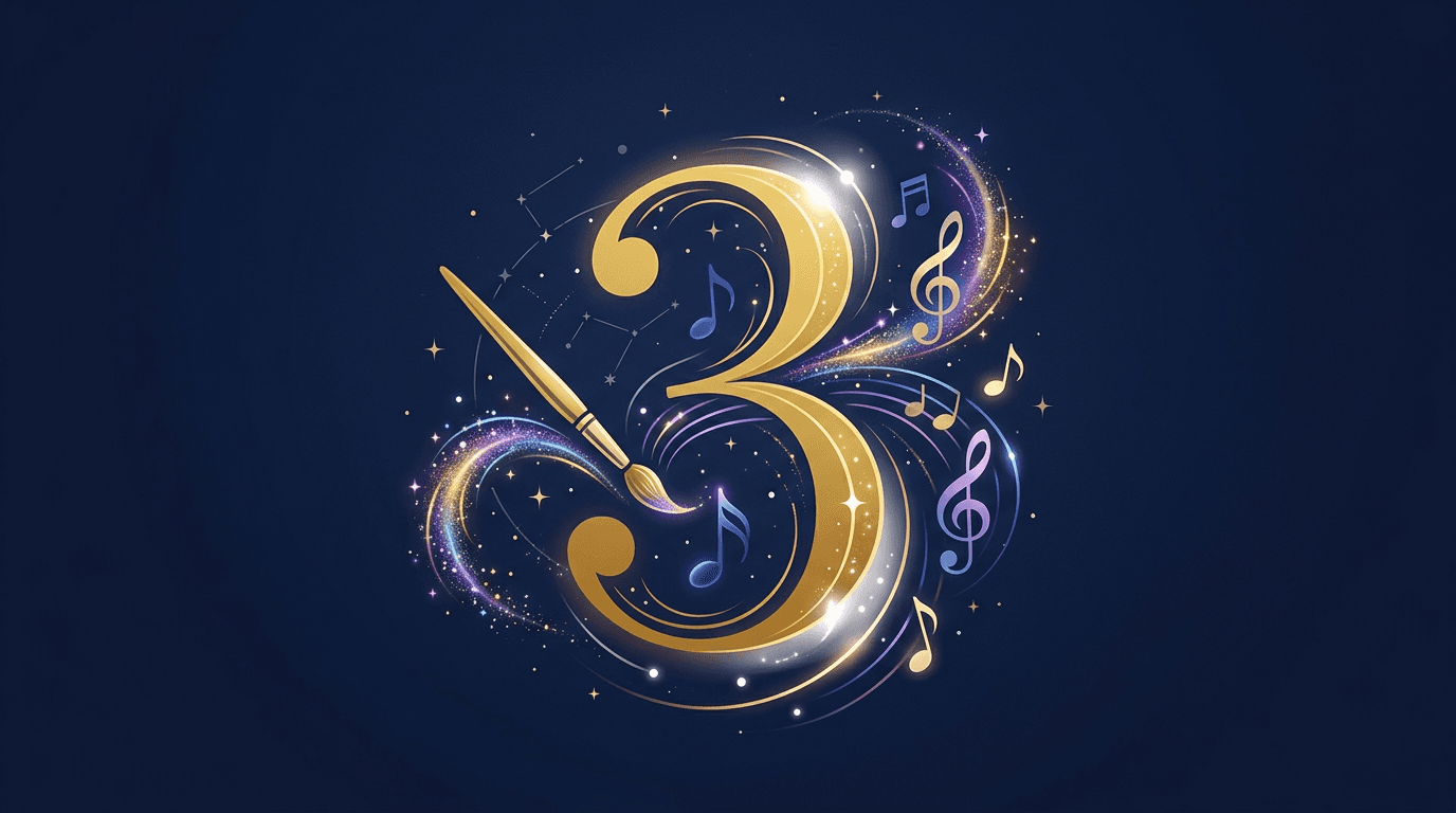 数秘術3の性格・恋愛・仕事・相性を徹底解説｜表現者のナンバー