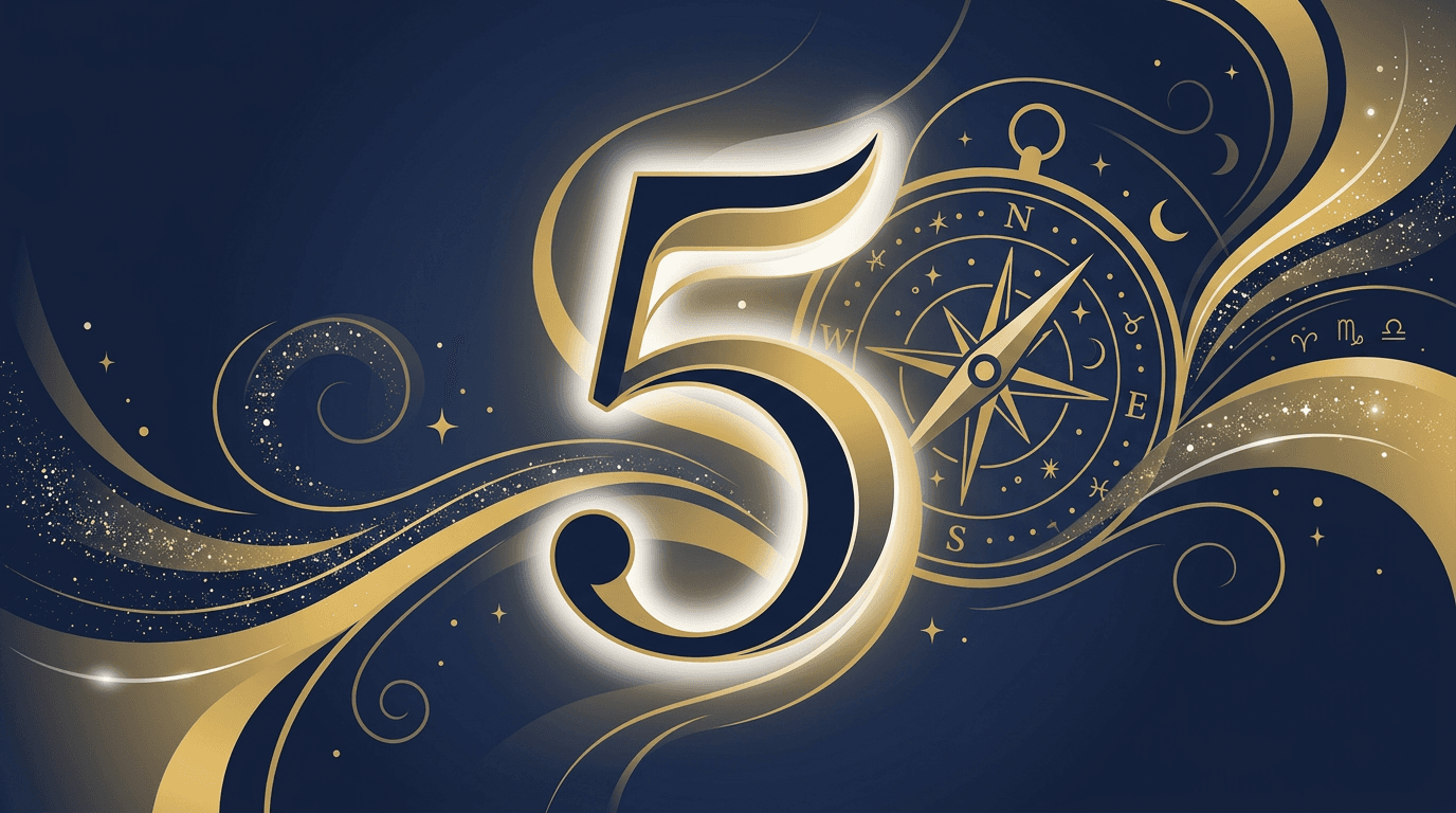 数秘術5の性格・恋愛・仕事・相性を徹底解説｜自由のナンバー