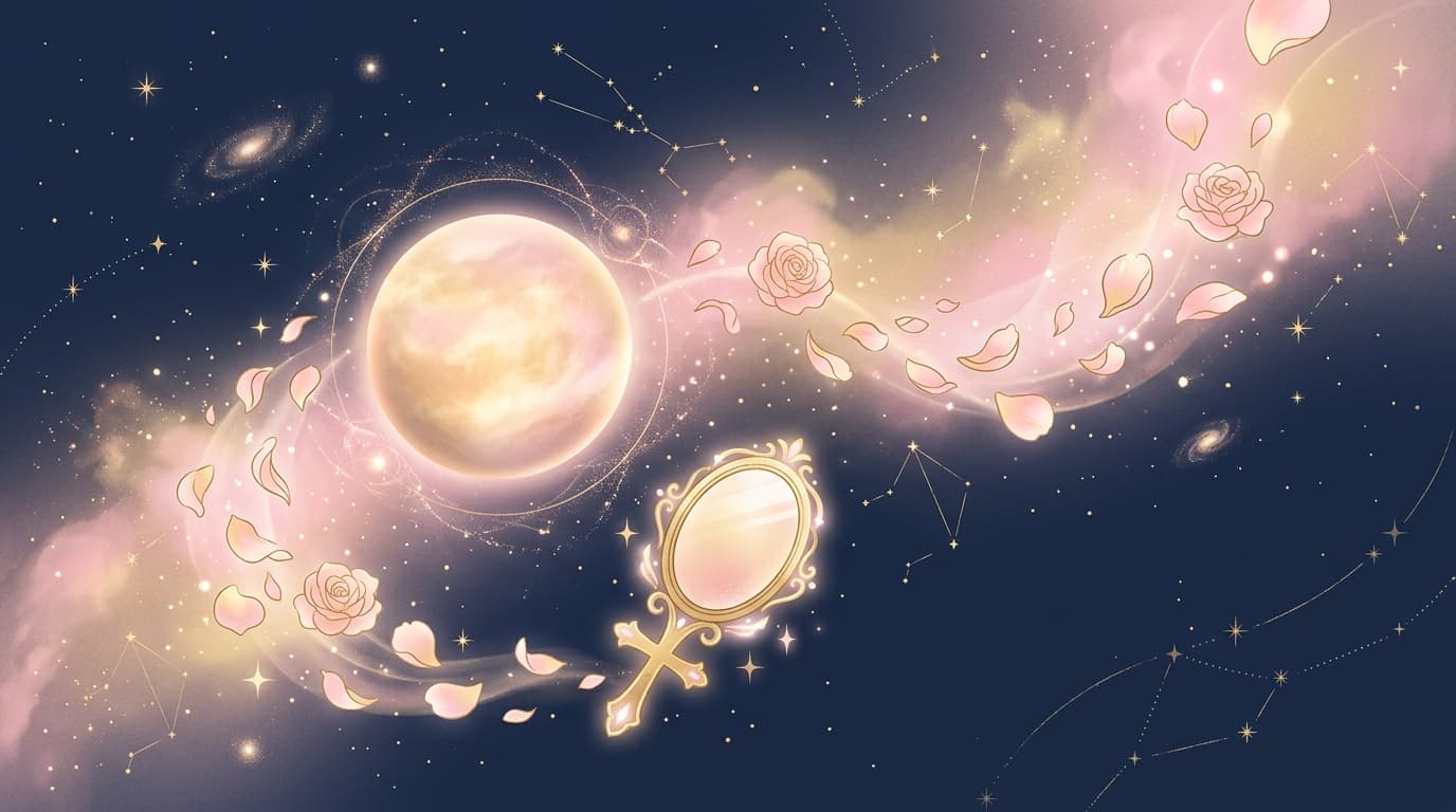 金星（占星術）の意味｜12サイン・ハウス・五芒星パターン・金星逆行を解説