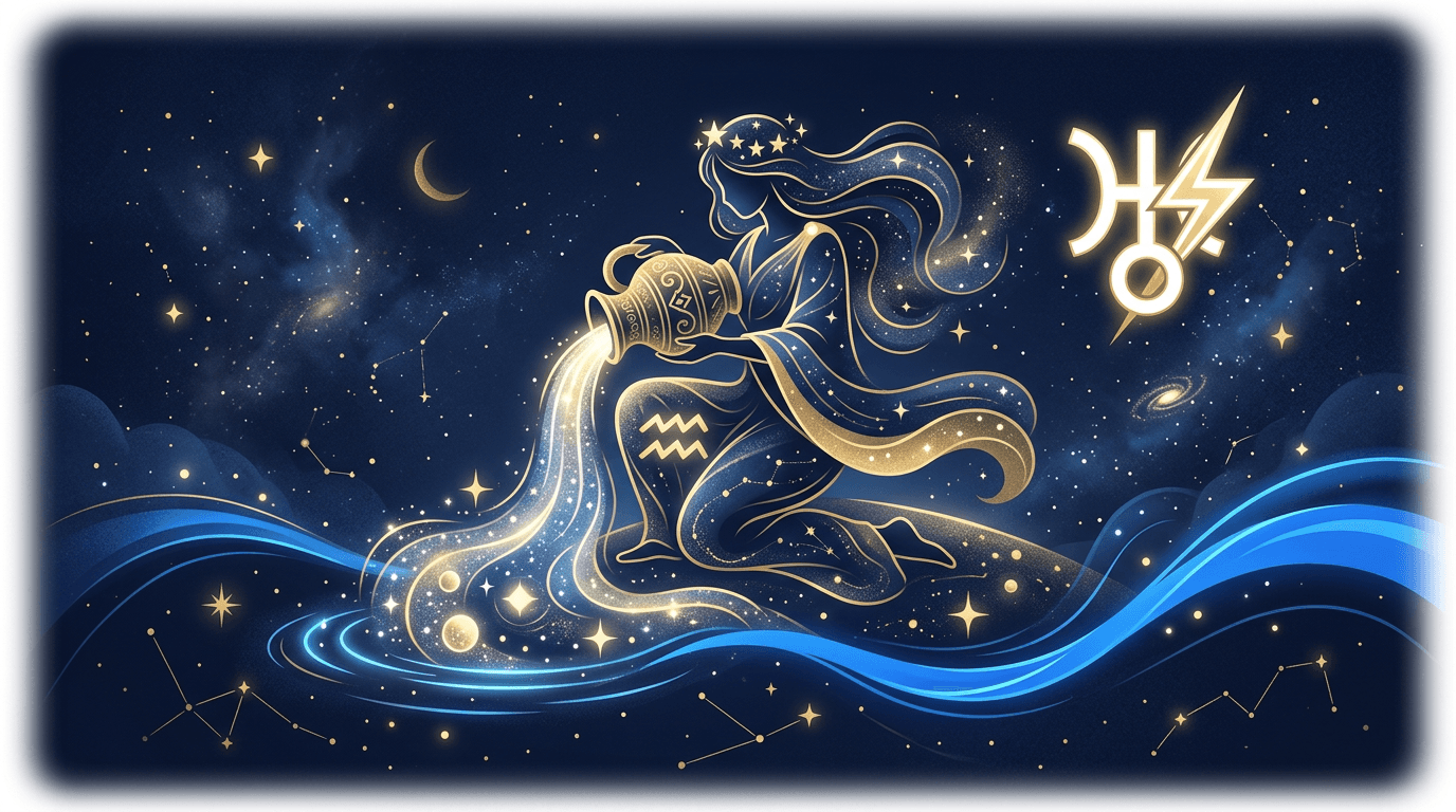 太陽星座水瓶座とは?性格・恋愛・仕事の特徴と月星座との違いを解説