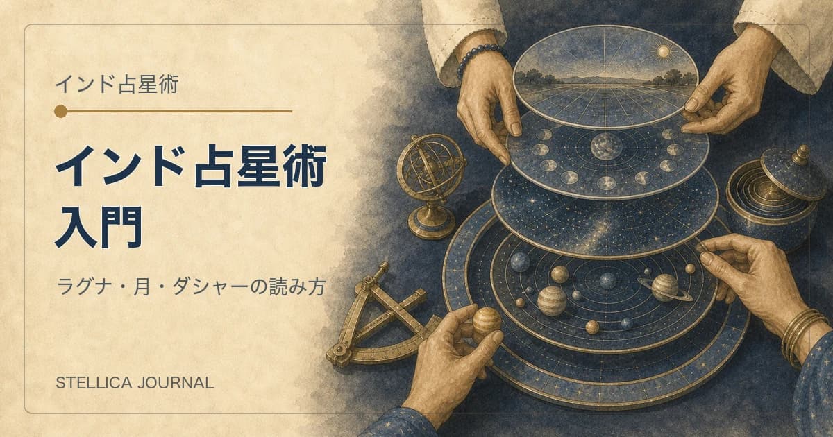 インド占星術とは?ラグナ・月・ナクシャトラ・ダシャーの読み方